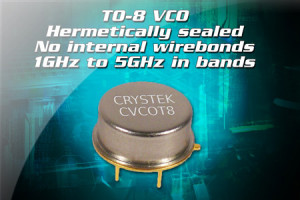 Oscylatory VCO 1...5 GHz zamykane w hermetycznych obudowach TO-8