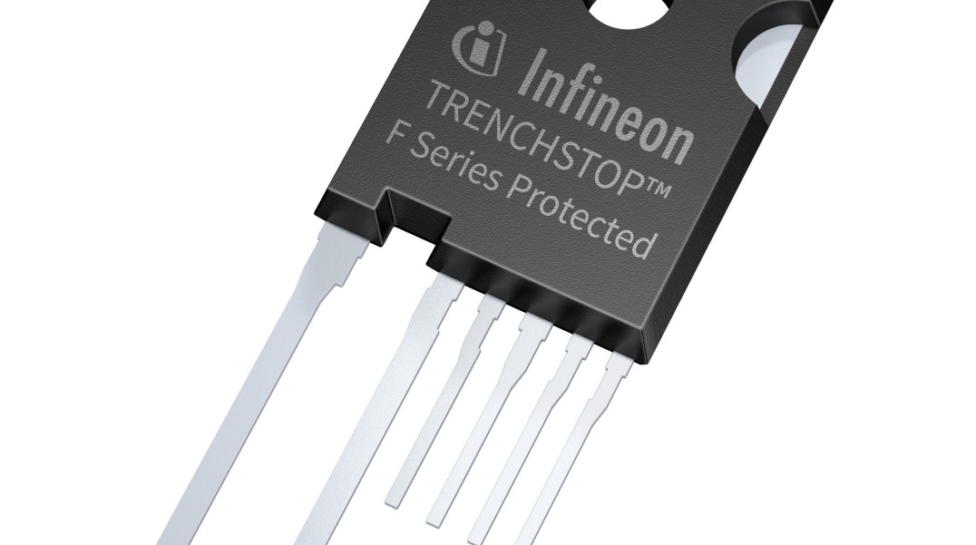 Tranzystor IGBT 1350 V/20 A z obwodami zabezpieczającymi do indukcyjnych systemów grzewczych