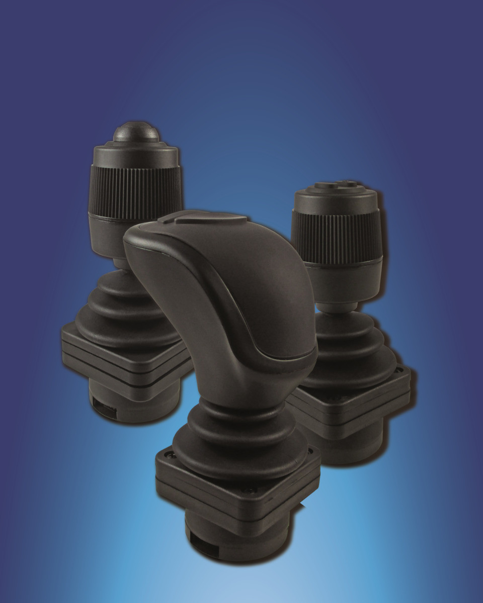 Odporny mechanicznie joystick do aplikacji przemysłowych