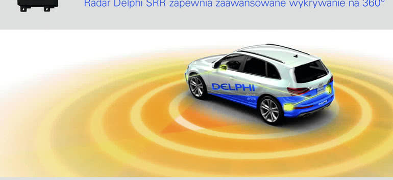 Firma Delphi opracowała radar 76 GHz dla motoryzacji 
