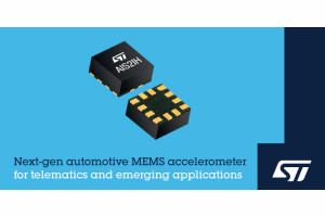 3-osiowy akcelerometr MEMS nowej generacji do elektroniki samochodowej