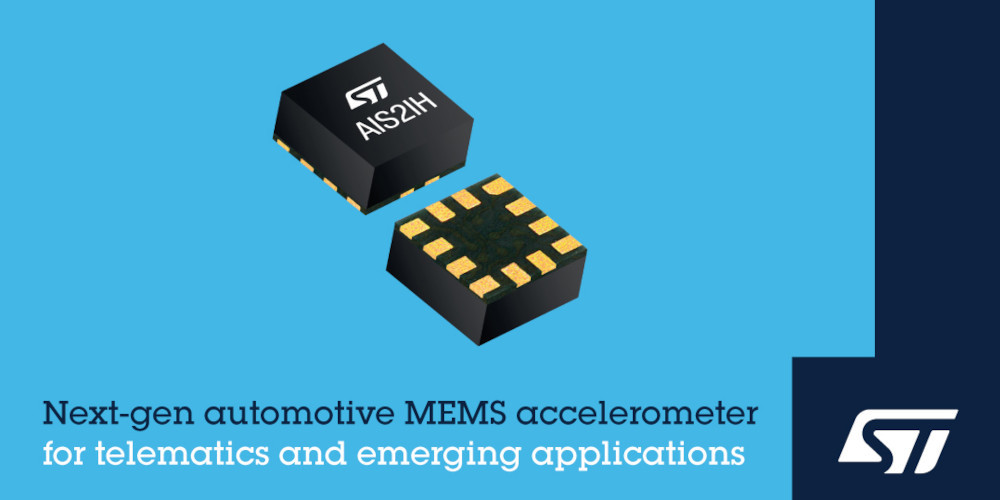 3-osiowy akcelerometr MEMS nowej generacji do elektroniki samochodowej