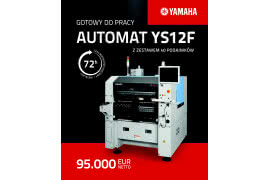 Automat YAMAHA YS12F z zestawem 40 podajników w cenie 95000 EUR netto