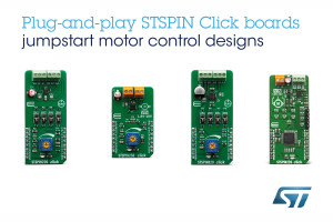 Nowe moduły napędowe Click STSPIN w ofercie firmy MikroElektronika