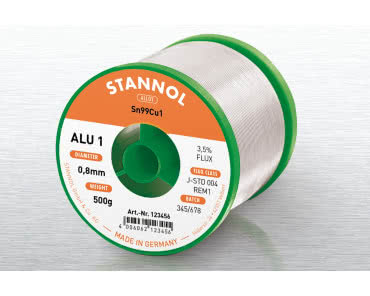 ALU1 – drut lutowniczy nowej generacji do lutowania aluminium