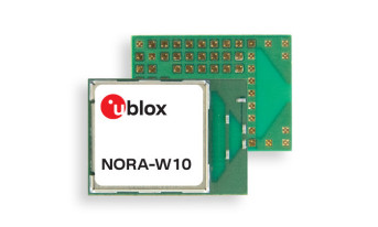 Przemysłowy moduł komunikacyjny Wi-Fi 4/Bluetooth 5.0 o wymiarach 14,3 x 10,4 x 1,8 mm