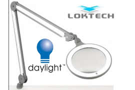 Lupa stanowiskowa, podświetlana LED ULTRA SLIM iQ od DayLight