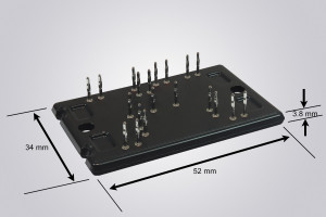 Niskoprofilowe moduły mocy z 1200-woltowymi tranzystorami SiC MOSFET
