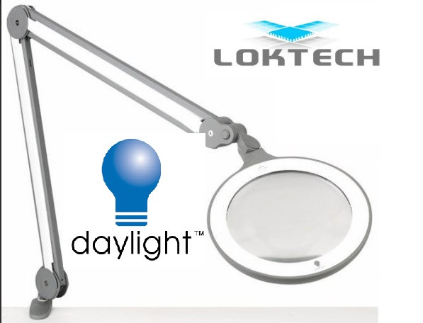 Lupa stanowiskowa, podświetlana LED ULTRA SLIM iQ od DayLight