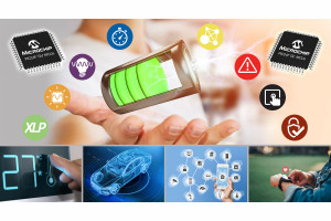 Mikrokontrolery rodziny PIC24F z funkcją autonomicznej animacji wyświetlaczy LCD