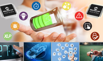Mikrokontrolery rodziny PIC24F z funkcją autonomicznej animacji wyświetlaczy LCD
