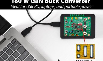 Płytka ewaluacyjna 180-watowego konwertera buck do aplikacji USB PD 3.1