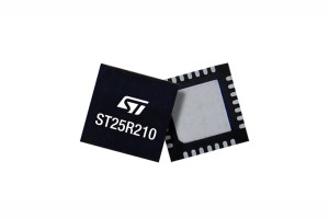 Układ scalony ST25R210 do odczytu znaczników NFC/RFID