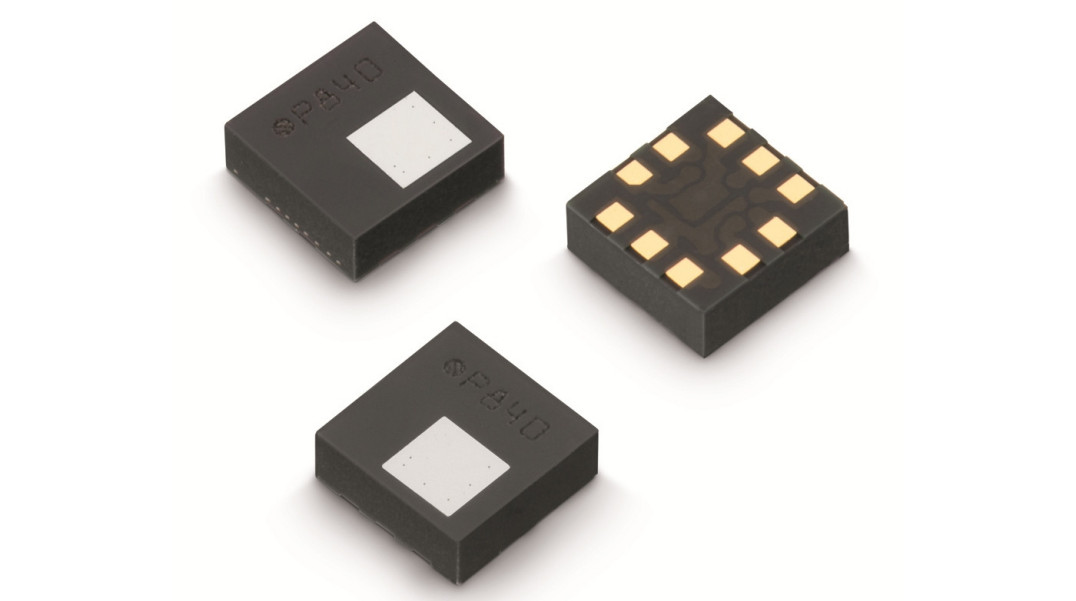 Czujnik ciśnienia bezwzględnego 26…126 kPa o wymiarach 2,0 x 2,0 x 0,8 mm