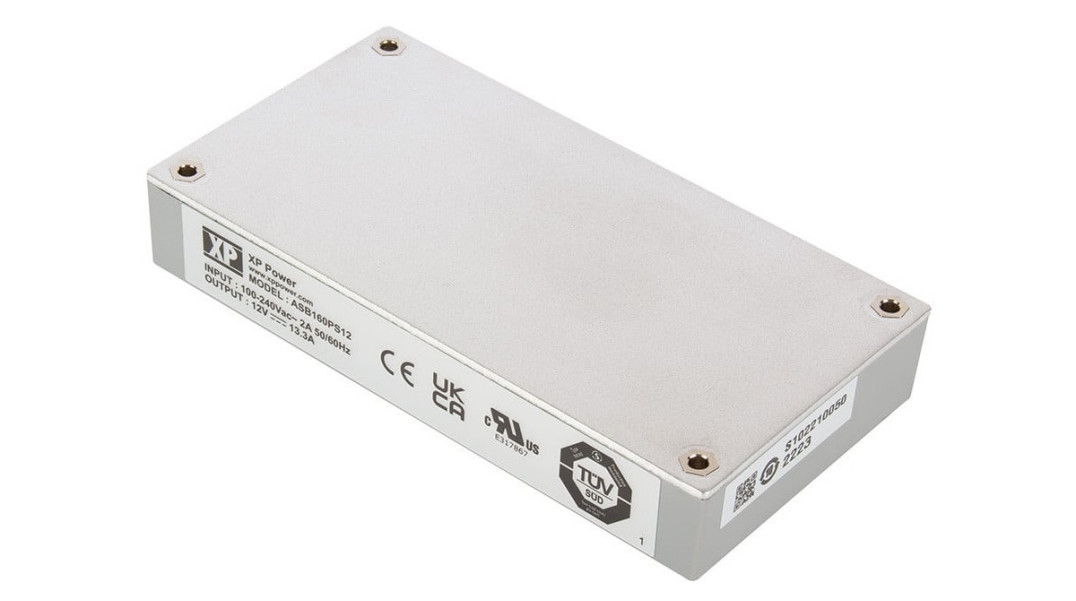 Przetwornice AC-DC ASB firmy XP Power w wersjach o mocy wyjściowej 160 W
