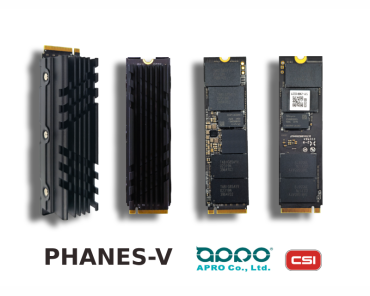 Ultraszybka seria dysków 3D NAND M.2 PCIe SSD PHANES-V do zastosowań przemysłowych i w sektorze obronnym