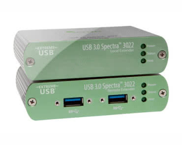 USB 3.0 z szybkością 5 Gbps na dystansie do 100 metrów