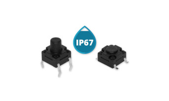 Mikroprzełączniki TACT serii TS03/TS05/TS08/TS19 w wersjach o stopniu ochrony IP67