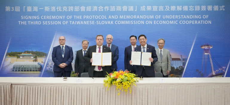 Umowa o współpracy chipowej między Tajwanem a Słowacją 