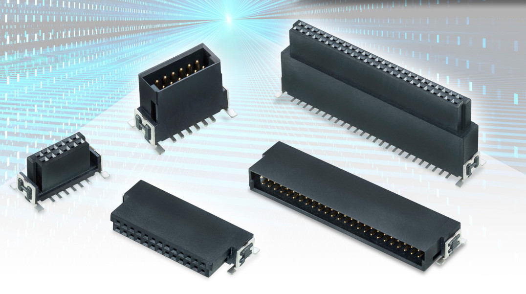 Przemysłowe złącza płytka-płytka o szybkości transmisji do 3 Gbps