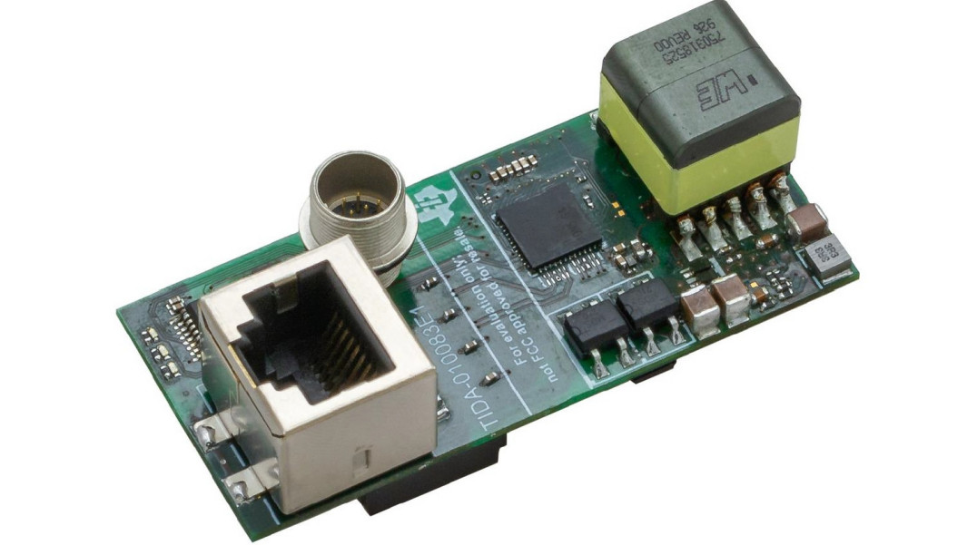 Zestaw referencyjny układu zasilania miniaturowej kamery przemysłowej