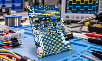 Uniwersalna płytka PCB do szybkiego prototypowania systemów IoT i embedded