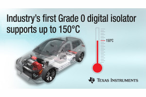 Izolator cyfrowy z kwalifikacją AEC-Q100 Grade 0 do pracy w temperaturze otoczenia do +150°C