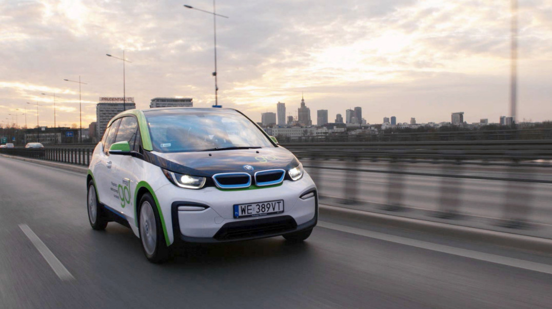 Dzisiaj w Warszawie rusza w pełni elektryczny car sharing - jeden z największych w Europie