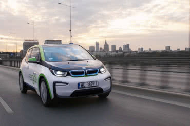 Dzisiaj w Warszawie rusza w pełni elektryczny car sharing - jeden z największych w Europie