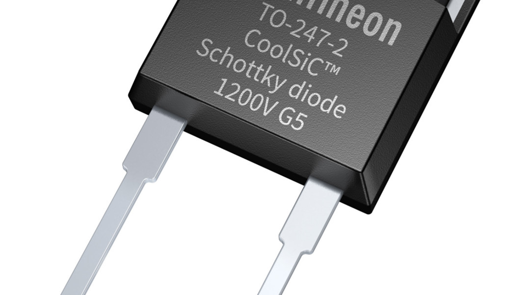 Diody Schottky'ego CoolSiC G5 1200 V w obudowach TO247-2 o zwiększonym odstępie izolacyjnym