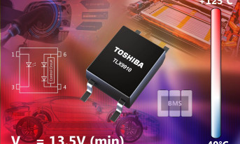 Sprzęgacz optyczny z izolacją do 3750 V rms o wyjściowym napięciu VOC równym 13,5 V