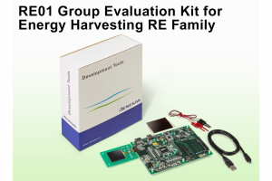 Zestaw ewaluacyjny do mikrokontrolerów rodziny RE zasilanych ze źródeł energy harvest