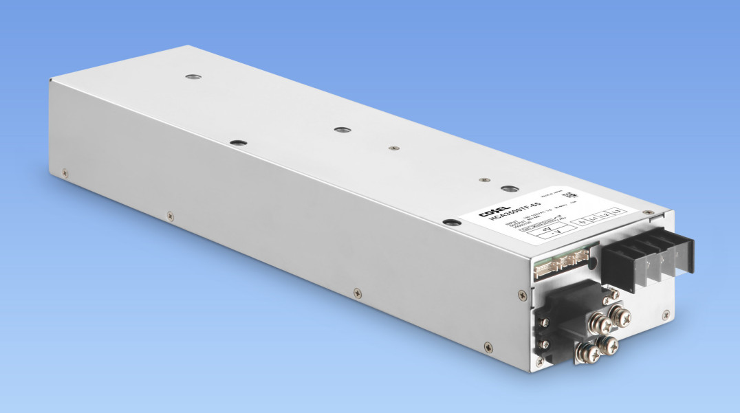 3-fazowy zasilacz przemysłowy o mocy 3,5 kW i sprawności do 94% z chłodzeniem pasywnym
