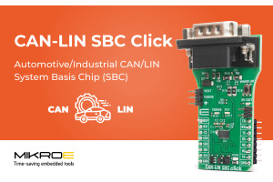 Płytka interfejsowa Click do systemów embedded z interfejsami CAN i LIN