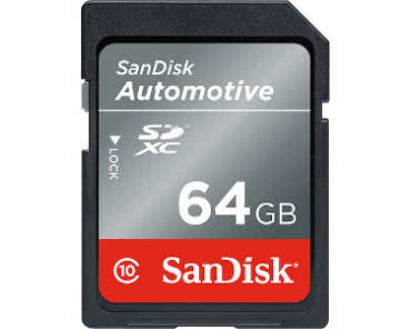 Karty flashowe SanDisk dla rynku Automotive