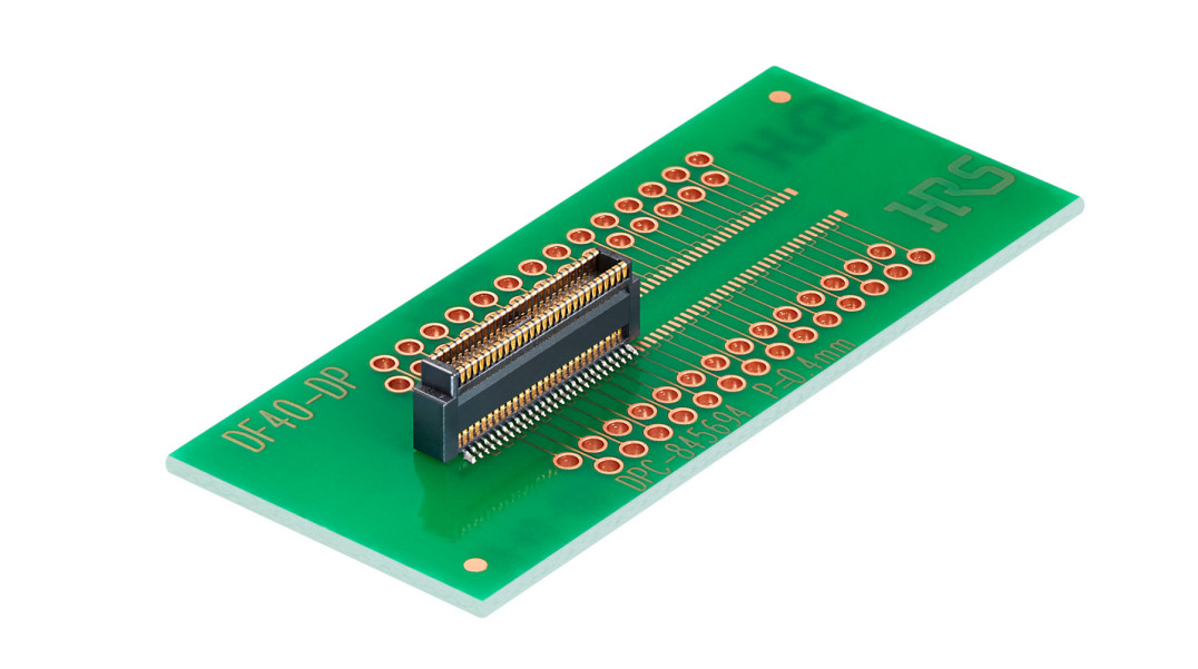 Złącza płytka-płytka DF40 firmy Hirose w nowych wersjach o maksymalnej wysokości 7 mm