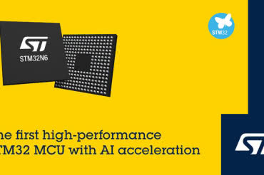 Nowa generacja mikrokontrolerów STM32 z wbudowanym akceleratorem AI 