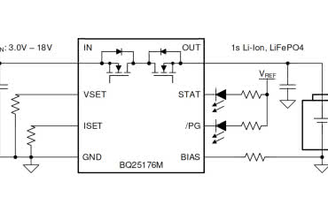 Układ ładowania akumulatorów litowych współpracujący z panelem słonecznym