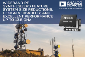 Syntezer częstotliwości na pasmo 53,125 MHz...13,6 GHz do systemów komunikacji bezprzewodowej