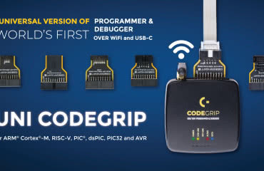 Uniwersalny programator/debugger z komunikacją przez USB-C i Wi-Fi 