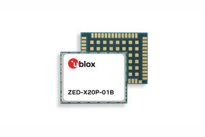 Układ ZED-X20P-01B do odbioru sygnałów globalnych systemów nawigacji satelitarnej