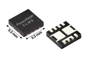 Podwójne n-kanałowe tranzystory MOSFET 30 V o powierzchni montażowej 3,3 x 3,3 mm