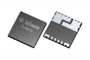 Precyzyjny czujnik prądowy o zakresie pomiarowym do ±120 A w obudowie 8 x 8 x 1 mm