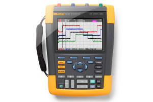 Przenośny czterokanałowy oscyloskop Fluke ScopeMeter190-504