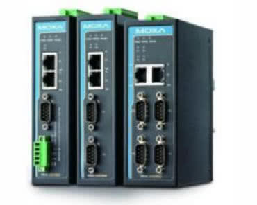 Seria NPort IA5000A - serwery portów szeregowych - 1, 2, lub 4 x RS-232/422/485