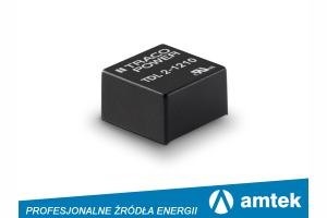 Przetwornica DC/DC o mocy 2 watów – Traco Power, seria TDL 2