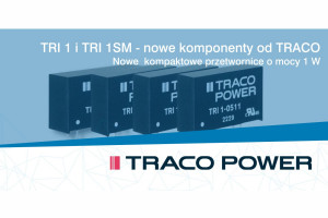 TRI 1 i TRI 1SM - nowe przetwornice o małej mocy