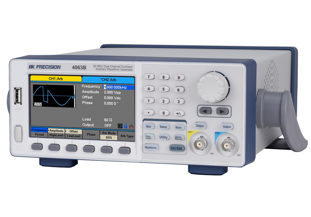 Nowa seria dwukanałowych generatorów funkcyjnych/AWG o paśmie do 120 MHz