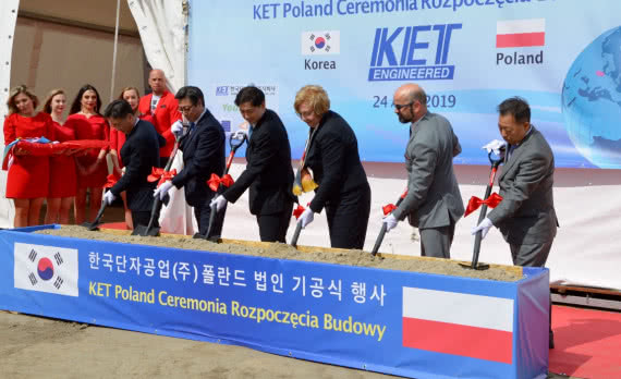 Korea Electric Terminal rozpoczęła budowę fabryki w Zabrzu 
