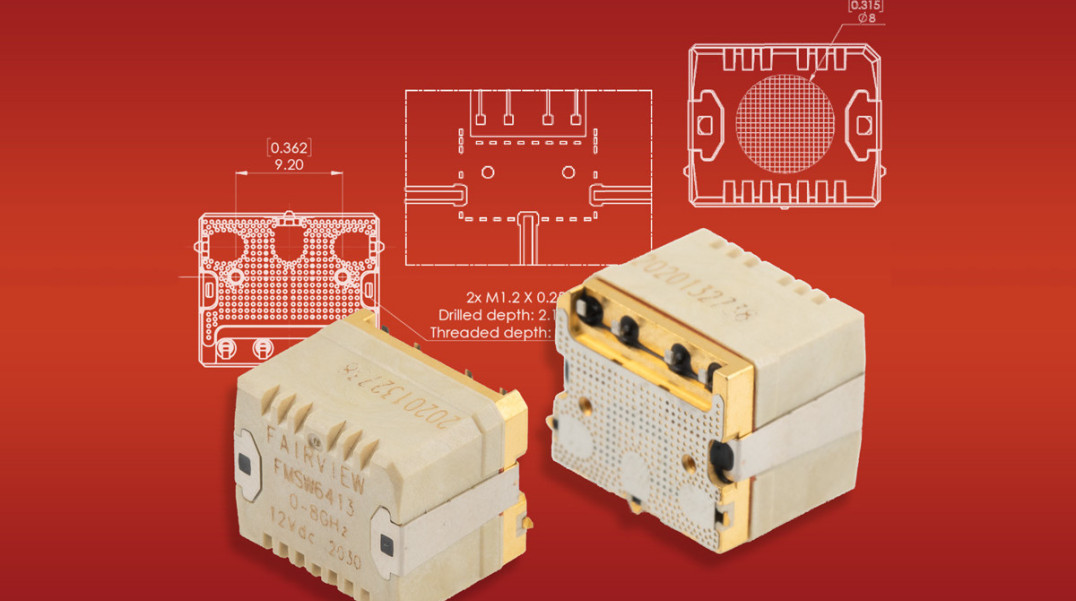 Elektromechaniczne przekaźniki mikrofalowe SPDT na pasmo DC...26 GHz